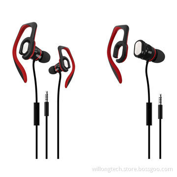 2014 Newest Design Sports Ear-hook Earphones with Waterproof and Separable Functions